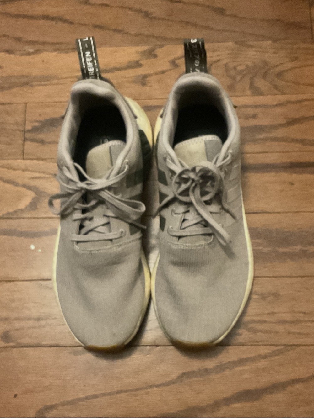 Men's Lightweight Gray Casual Sneakers